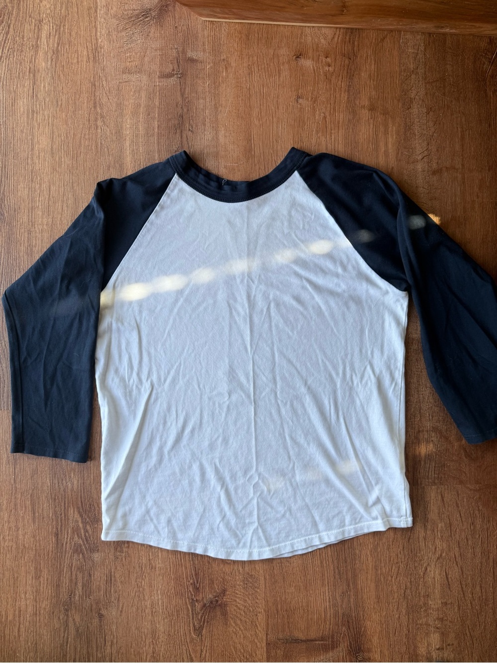 perfectwhitetee Malcolm Raglan Long Sleeve Tee